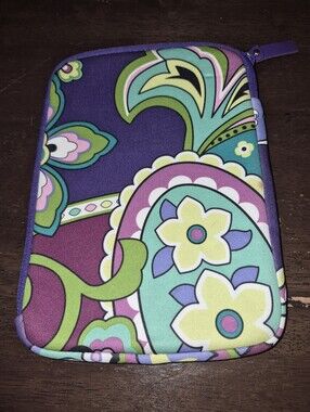 Vera Bradley Heather Neoprene E-reader iPad Sleeve 8"x 6